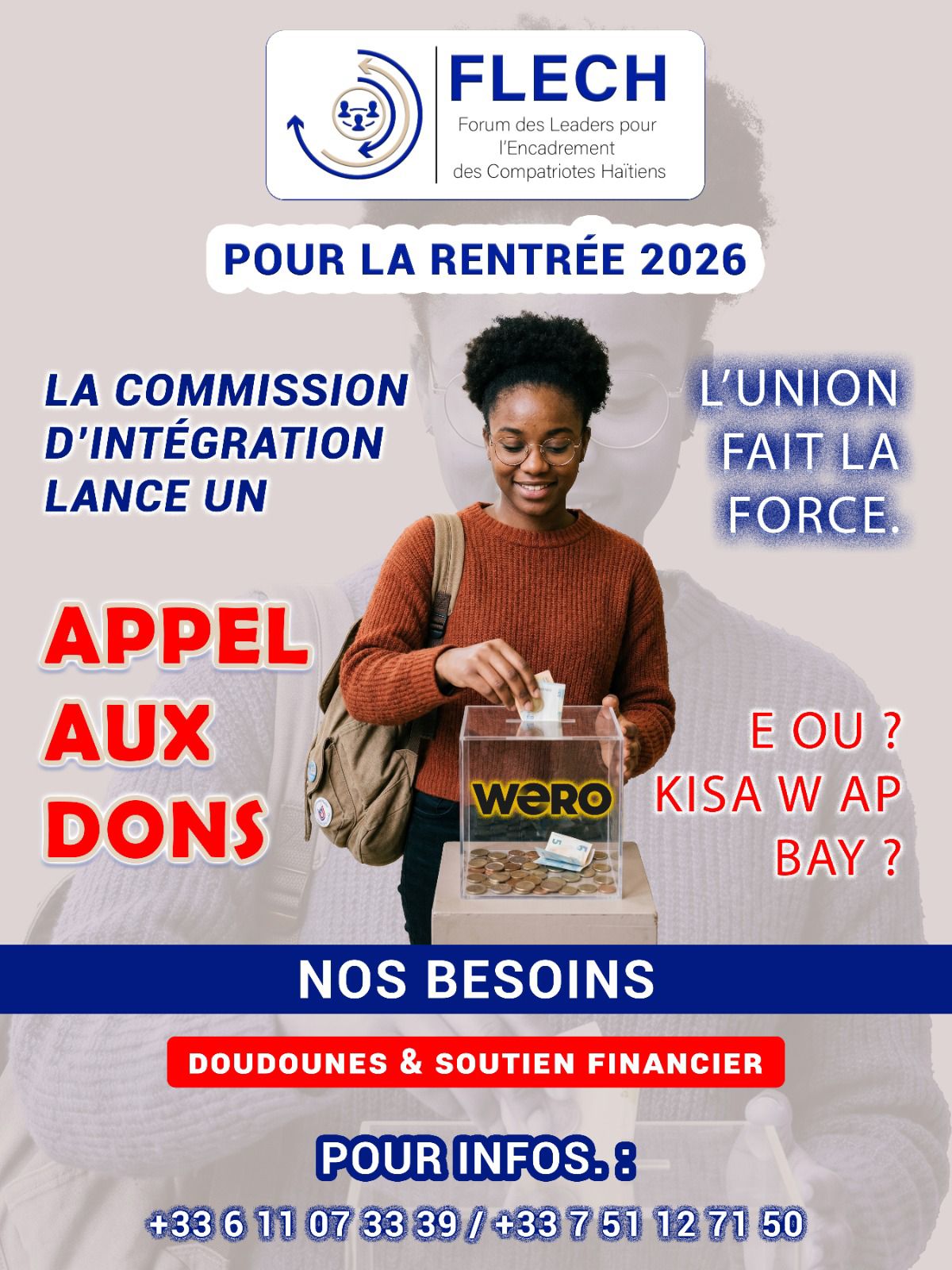 APPEL AUX DONS